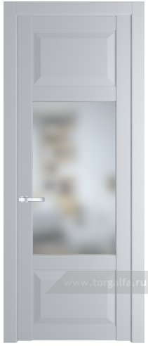 Дверь со стеклом ProfilDoors 1.3.3PD Матовое (Лайт Грей (RAL 870-01))