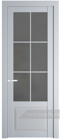 Дверь со стеклом ProfilDoors 2.2.2(р.6) PD Графит (Лайт Грей (RAL 870-01))