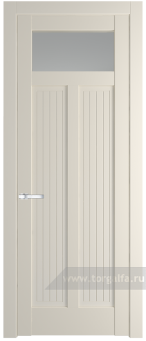 Дверь со стеклом ProfilDoors 3.4.2PM Матовое (Кремовая Магнолия (RAL 120-04))