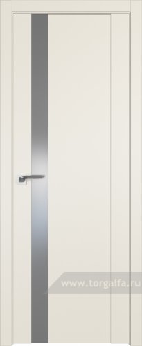 Дверь со стеклом ProfilDoors 62U Lacobel Серебряный лак (Магнолия Сатинат)