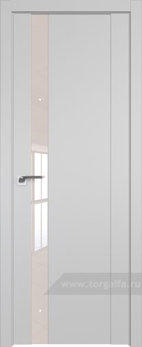 Дверь со стеклом ProfilDoors 62U Lacobel Перламутровый лак (Манхэттен)