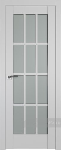 Дверь со стеклом ProfilDoors 102U Матовое (Манхэттен)