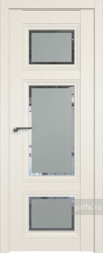 Дверь со стеклом ProfilDoors 2.105U Square матовое (Магнолия Сатинат)