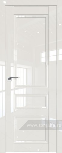 Глухая дверь ProfilDoors 130L (Магнолия люкс)