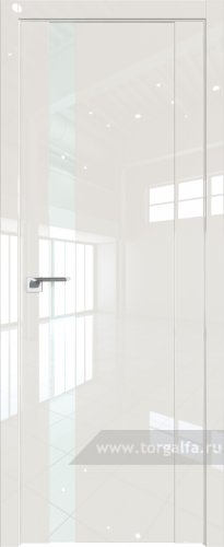 Дверь со стеклом ProfilDoors 62L Lacobel Белый лак (Магнолия люкс)