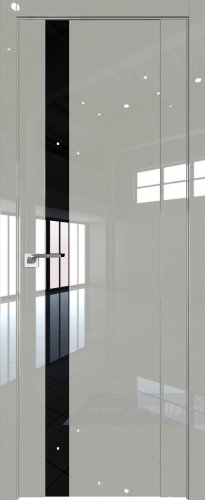 Дверь со стеклом ProfilDoors 62L Lacobel Черный лак (Галька люкс)