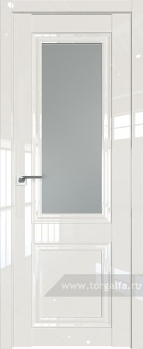 Дверь со стеклом ProfilDoors 123L Матовое (Магнолия люкс)