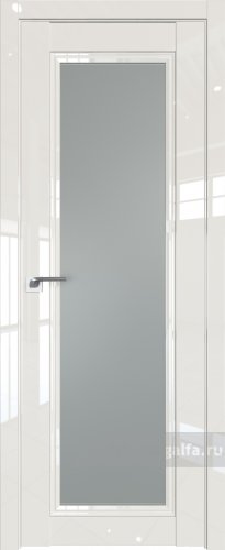 Дверь со стеклом ProfilDoors 127L Матовое (Магнолия люкс)