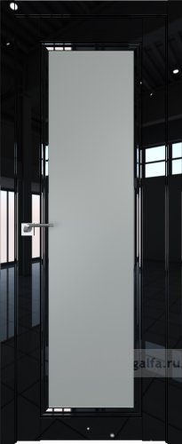 Дверь со стеклом ProfilDoors 127L Матовое (Черный люкс)