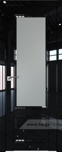 Дверь со стеклом ProfilDoors 129L Матовое (Черный люкс)